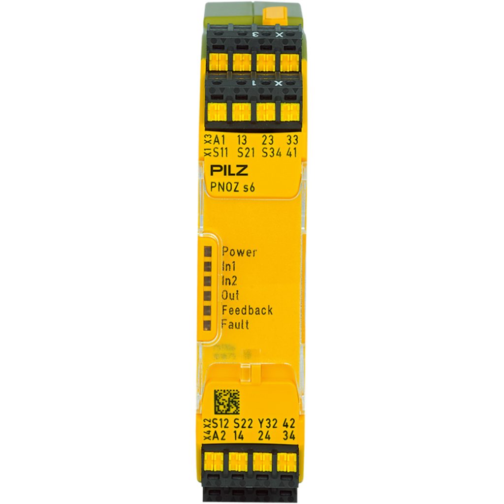 Rele Pnoz S6 C 24Vdc 3 N/O 1 N/C